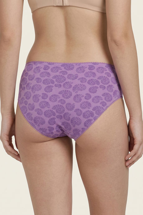 Zivame Regular Rise Full Coverage Hipster Panty (Pack of 3) - Multicolor — image 7